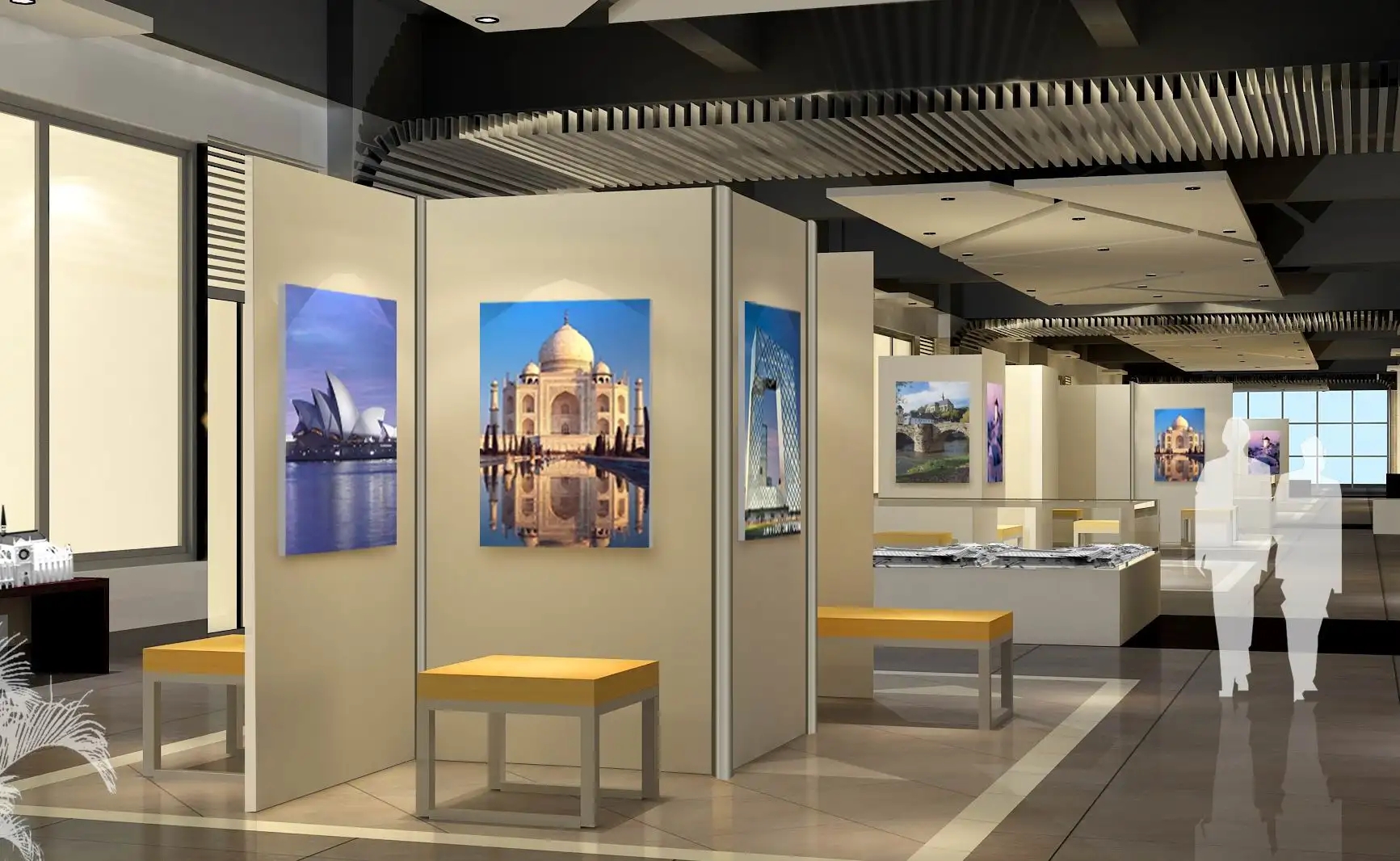 展廳設(shè)計(jì) ， 展廳 ， 鑫時(shí)空