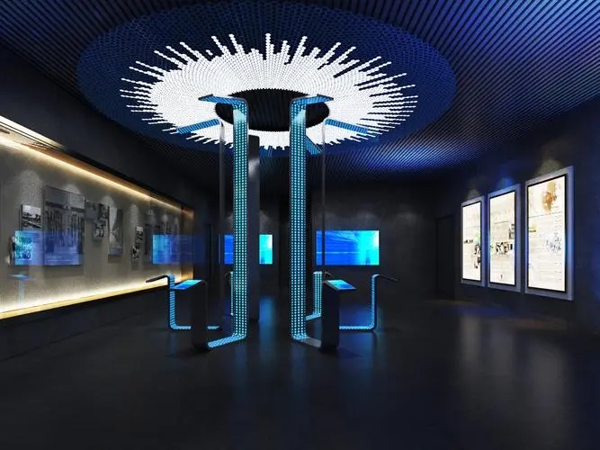 展廳設(shè)計(jì) ，展廳 ，鑫時(shí)空